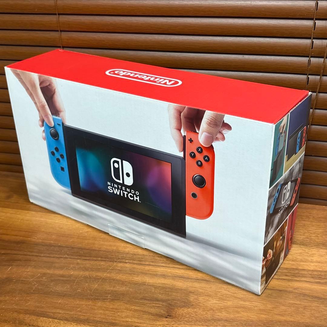 動作品■Nintendo Switch 本体 青/オレンジ 任天堂スイッチ