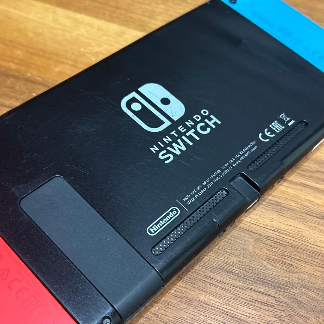 動作品■Nintendo Switch 本体 青/オレンジ 任天堂スイッチ