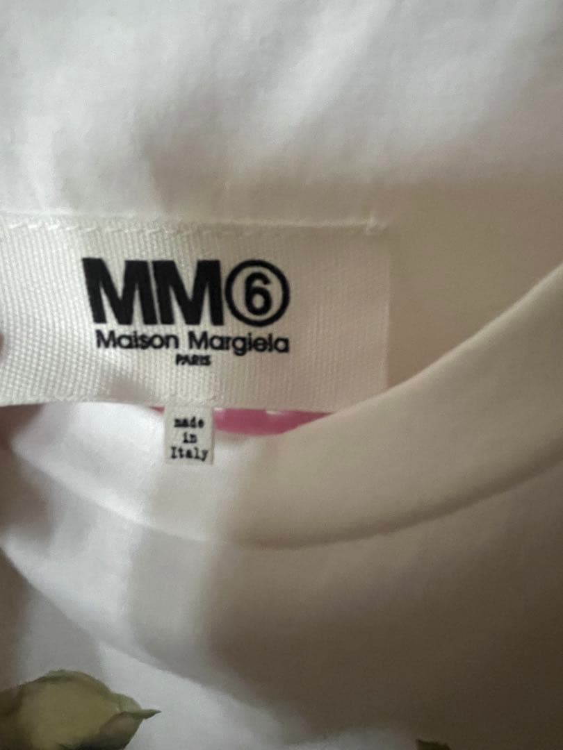MM6 Maison Margiela ローズプリント Tシャツ