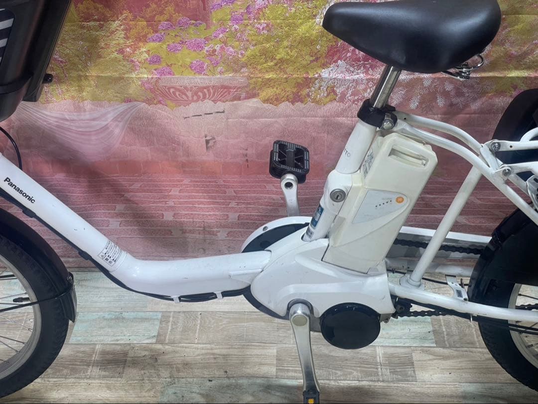 ZK3507 電動自転車 パナソニック 子供乗せ　20インチ 送料無料