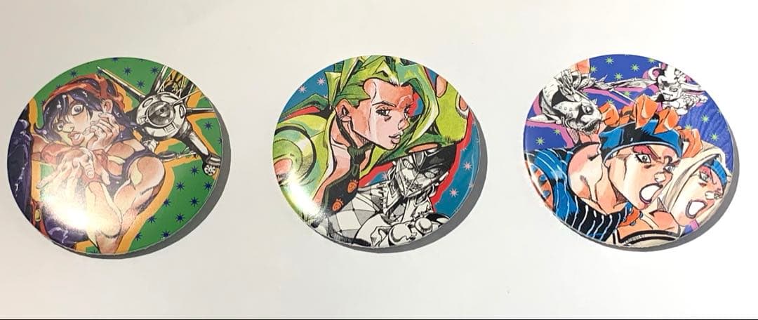 ジョジョの奇妙な冒険　原画展 第５部　缶バッチ14枚セット