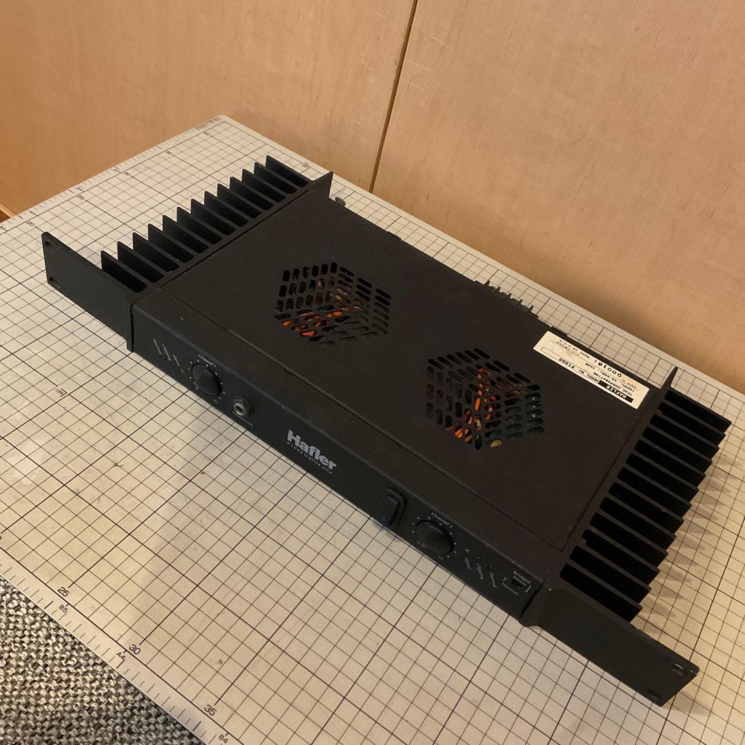 Hafler製 P1000 パワーアンプ　基本動作確認OK　各コントロールOK