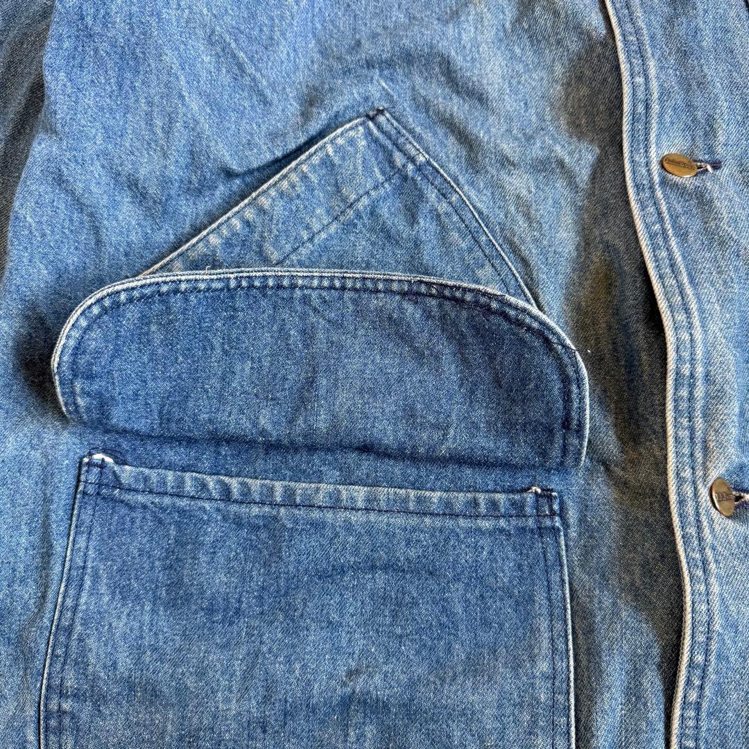 70s L.L.Bean カバーオール 襟コーデュロイ L