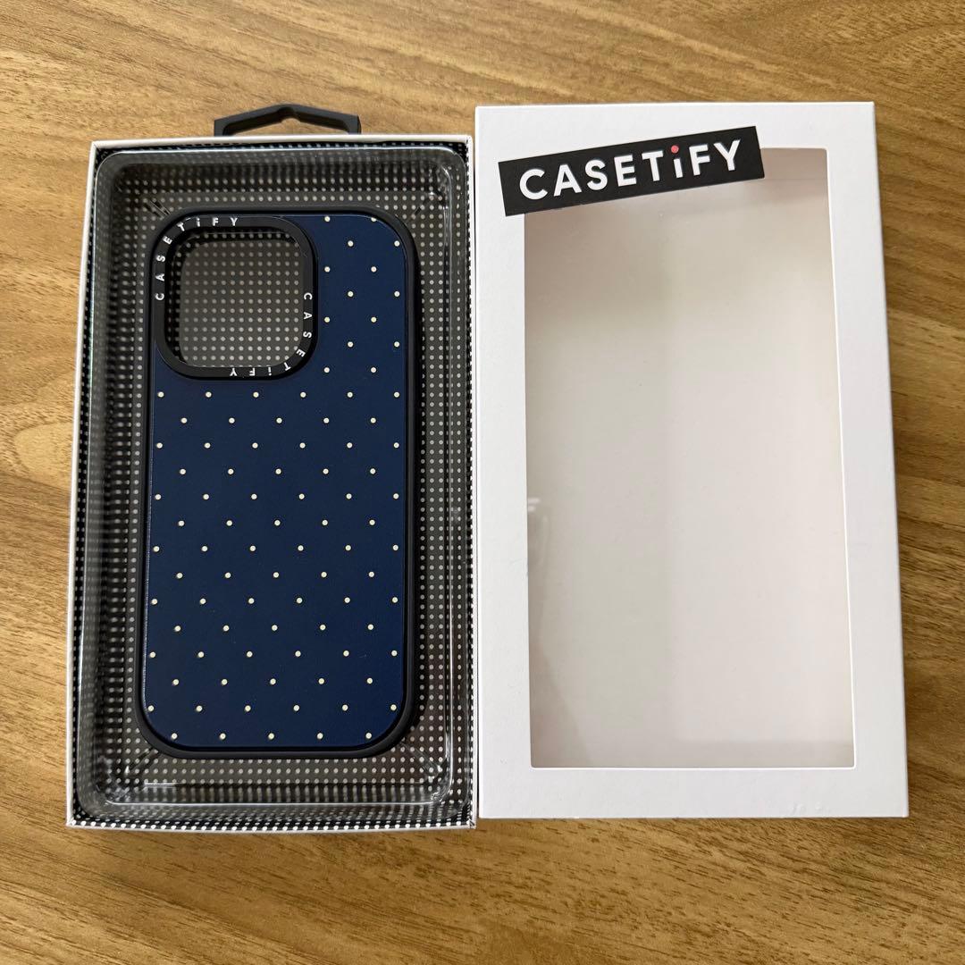 Casetify ケースティファイ iPhone15pro ドット スマホケース
