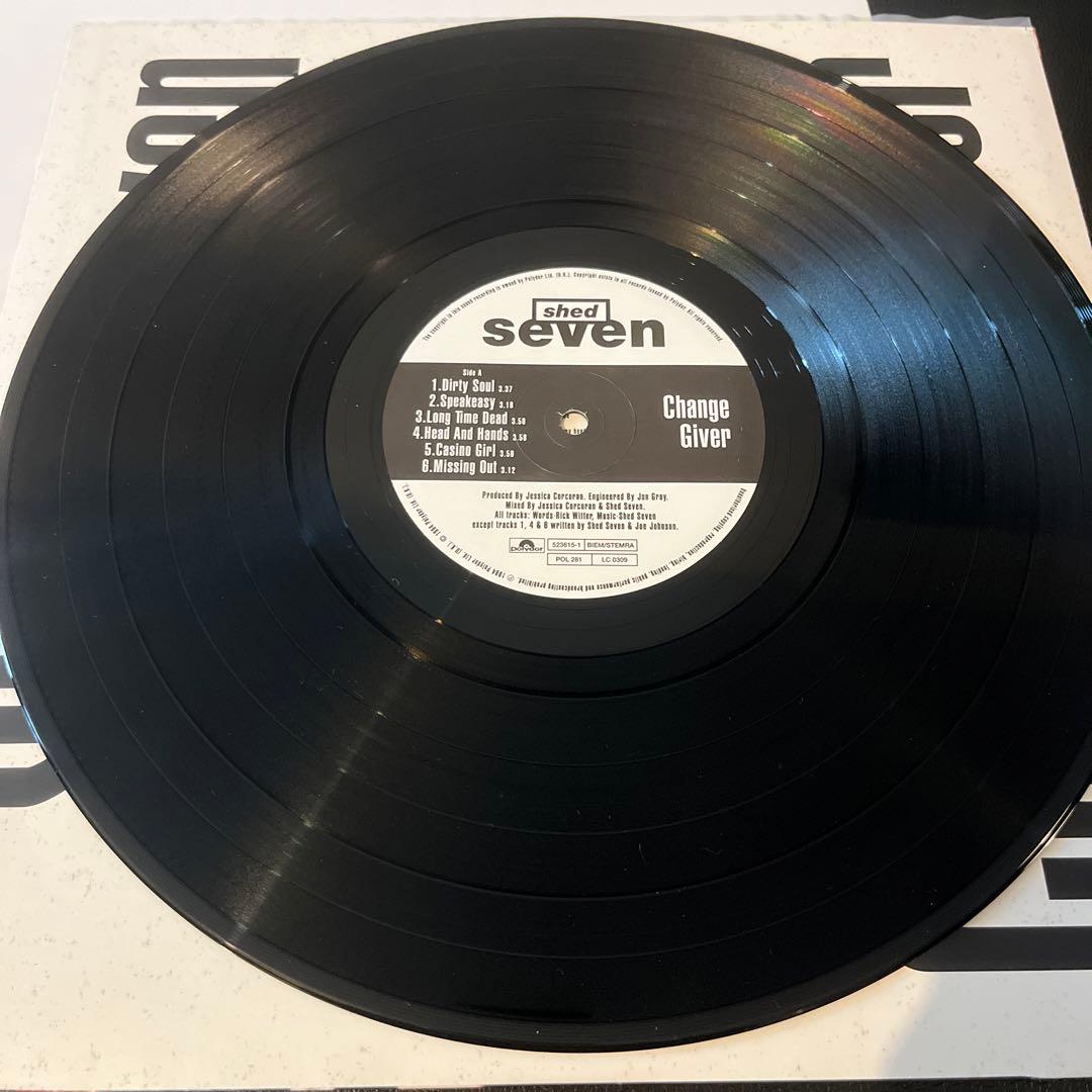 Shed Seven Change Giver レコード　オリジナル　LP