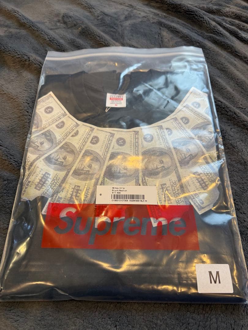送料込　Supreme × MM6 Money S/S Top サイズM