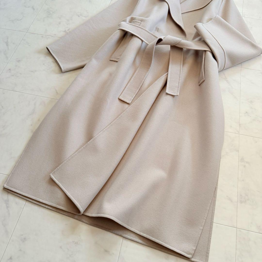 極美品★定価9.8万 ADORE ライトリバーバックベルトコート ファーベルト