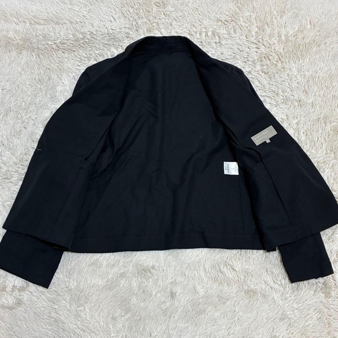 MARGARET HOWELL 美品 高年式 リネン 麻 コットン テーラード