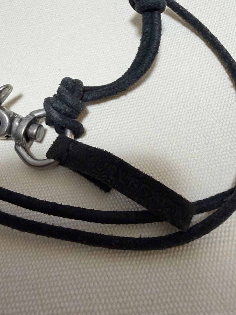 ourlegacy LADON ブラックBlack Leather ネックレス