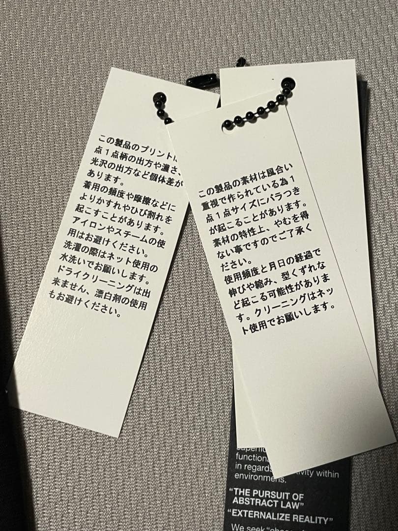JULIUS 23PF プリントTシャツ BLACK サイズ1 極美品