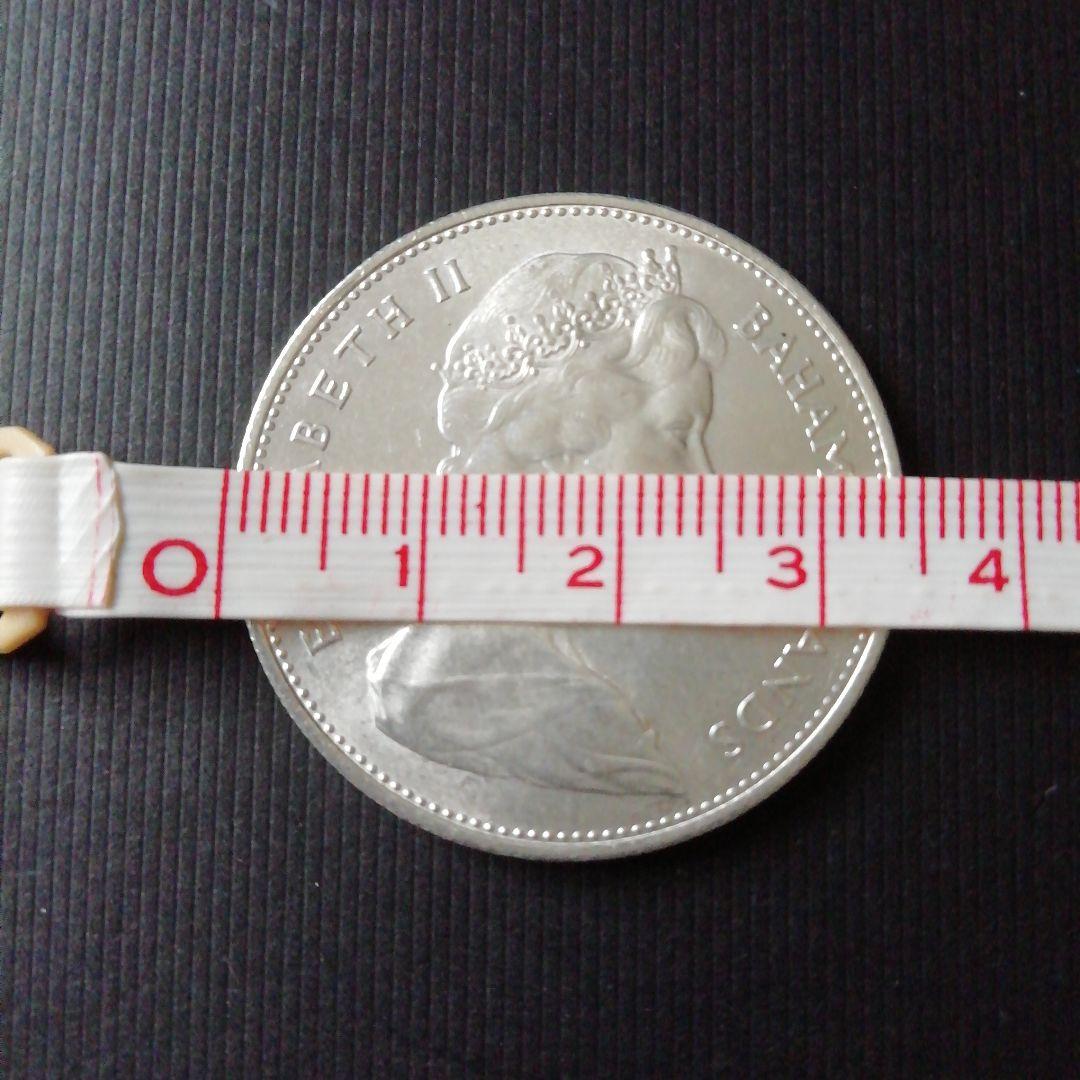 バハマ 諸島エリザベス2世 1ドル銀貨 　極美品