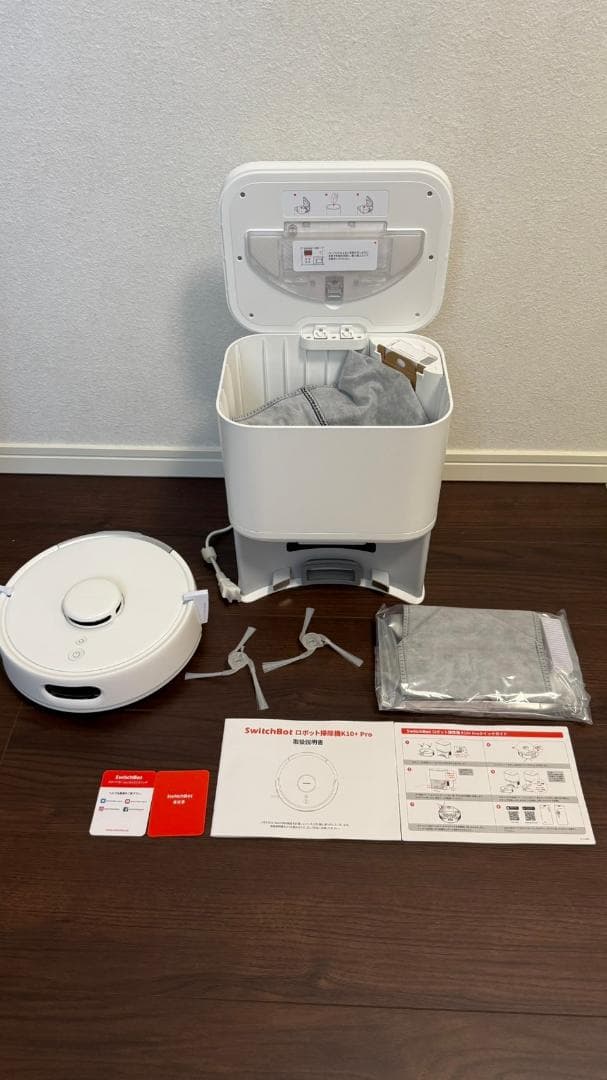 SwitchBot ロボット掃除機 K10+ Pro 本体