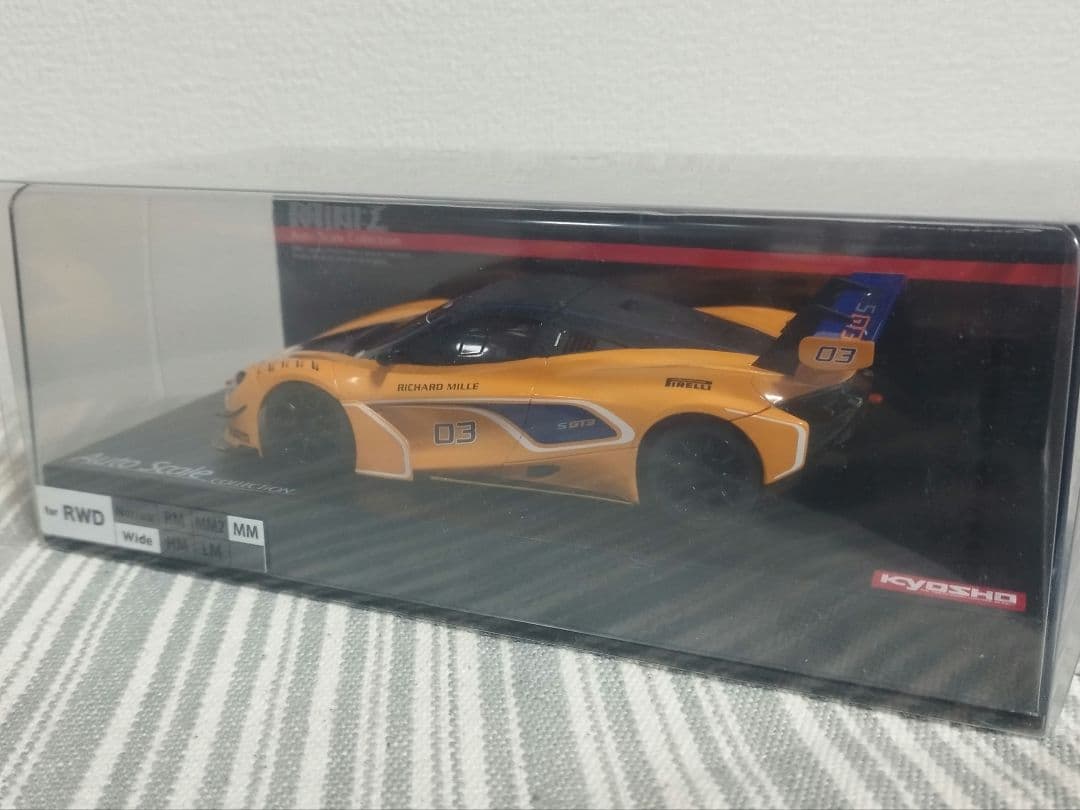 京商 ミニッツ ASC マクラーレン720S GT3 オレンジ MZP255OR