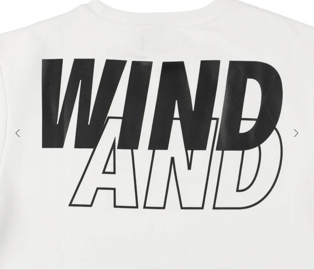 WIND AND SEA ホワイト Tシャツ WDS-SIG S/S Tee