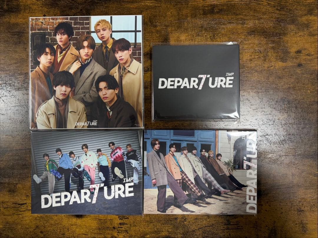 IMP. 「DEPARTURE」3形態セット×特典 新品未開封