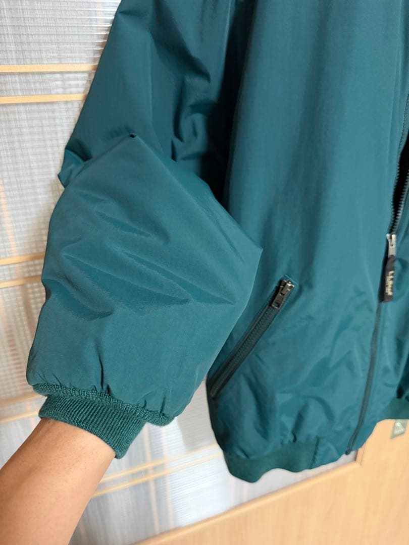 L.L.Bean ナイロンジャケット Mサイズ 緑