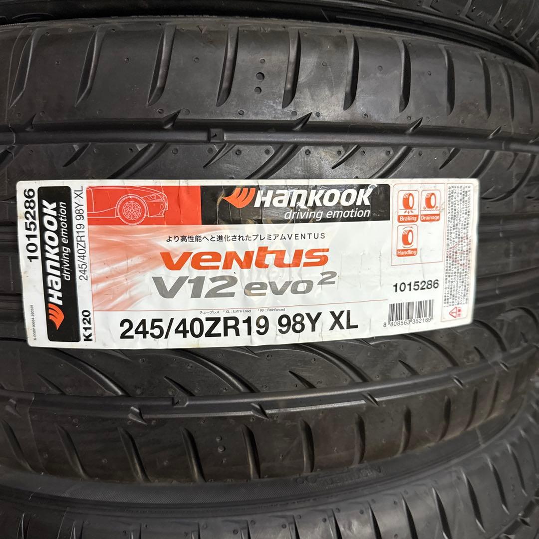 HANKOOK VENTUS EVO2. 245/40Zr19 ４本22年12週