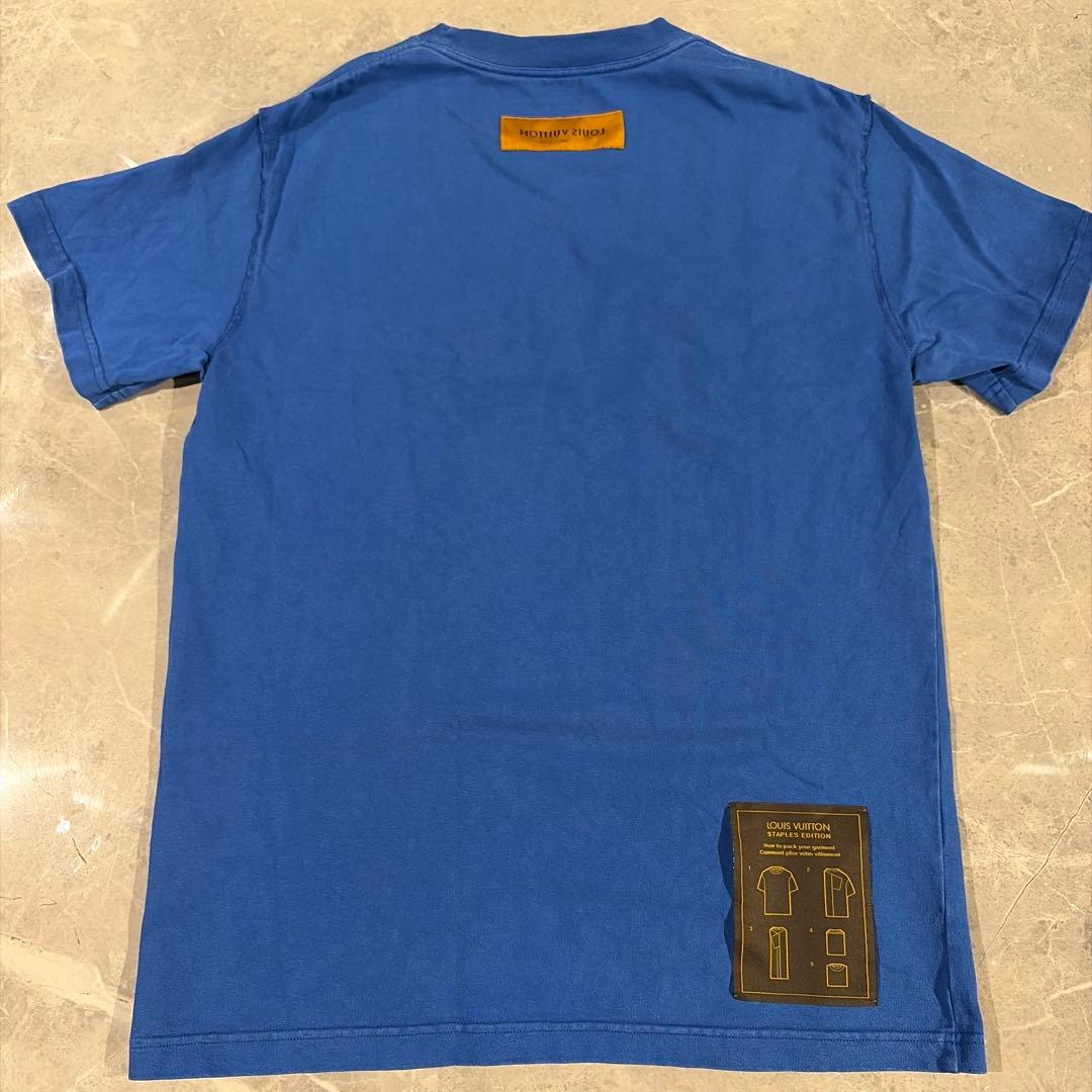 LOUIS VUITTON,ブルー Tシャツ,インサイドアウト