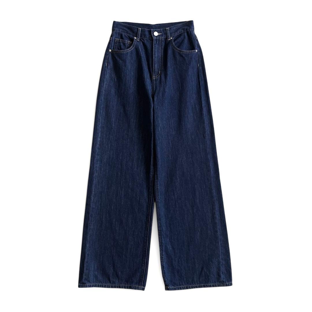 2(g+c) TWWデニム 骨格ウェーブ優勝デニム Deep Navy S×M