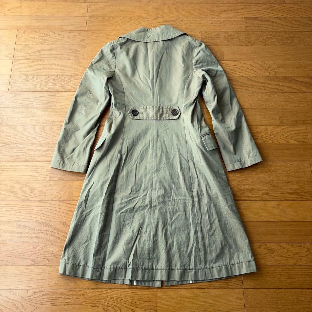 tricot COMME des GARCONS ステンカラーコート 玉虫