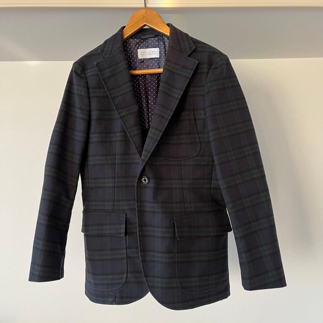 マッキントッシュ フィロソフィー ブラックウォッチ ジャケット | 38R
