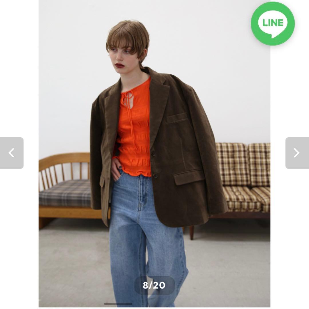 ジャケット・アウター katrintokyo suede dad jacket