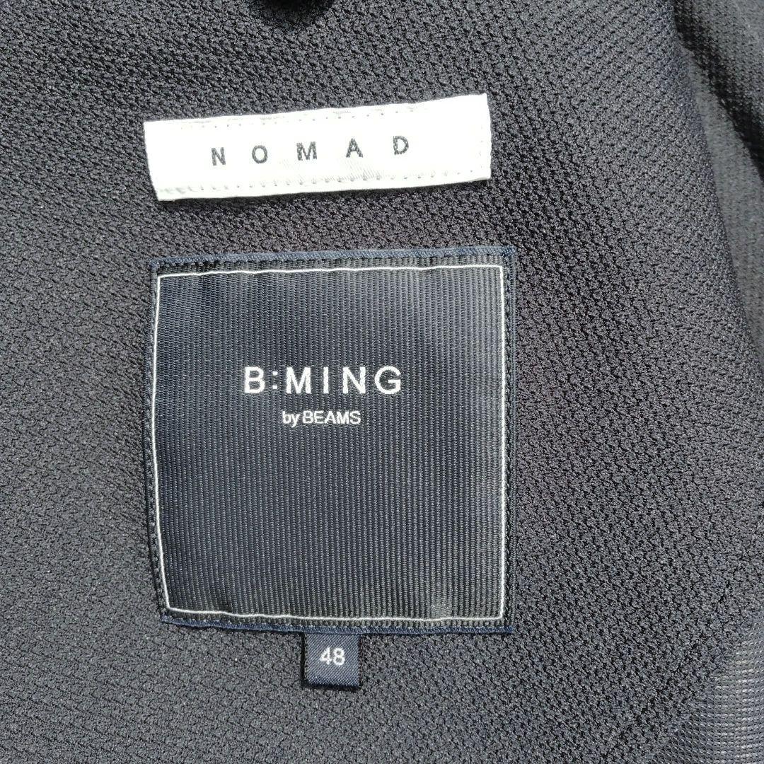 BEAMS ダブルジャケット ブレザー ネイビー48