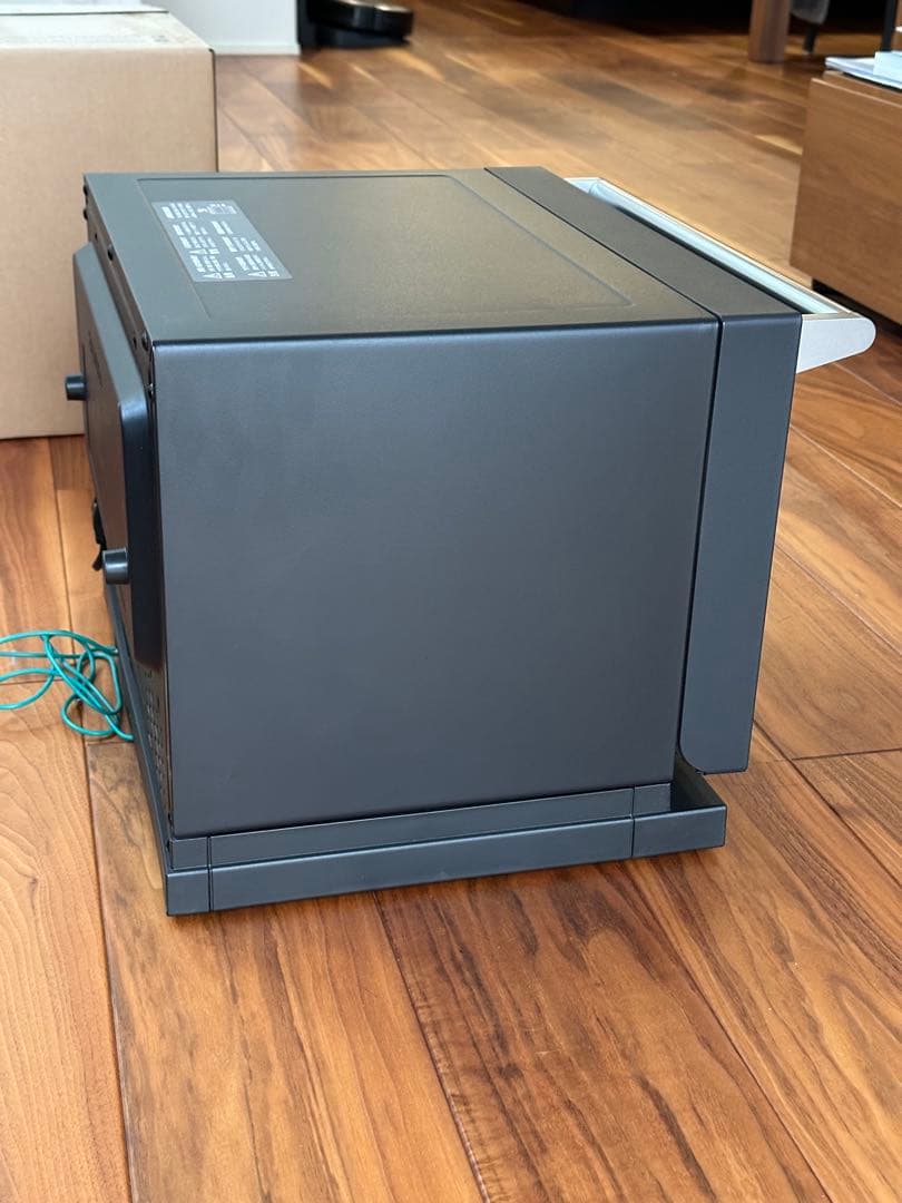 ジャンク品　BALMUDA オーブンレンジ ブラック