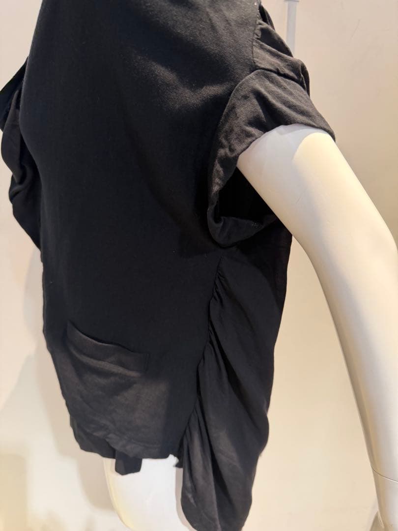 LIMIfew 黒 半袖スキッパーCS 美品