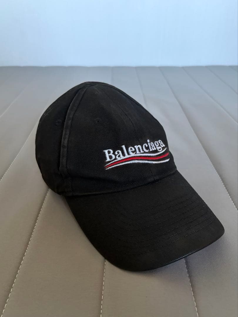タ*ン様 balenciaga -logo Black cap-