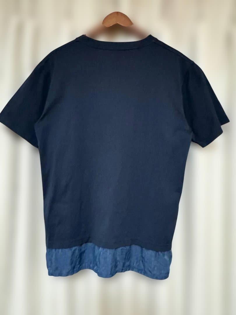 Dior HOMME（ディオールオム）異素材レイヤード風 半袖Tシャツ