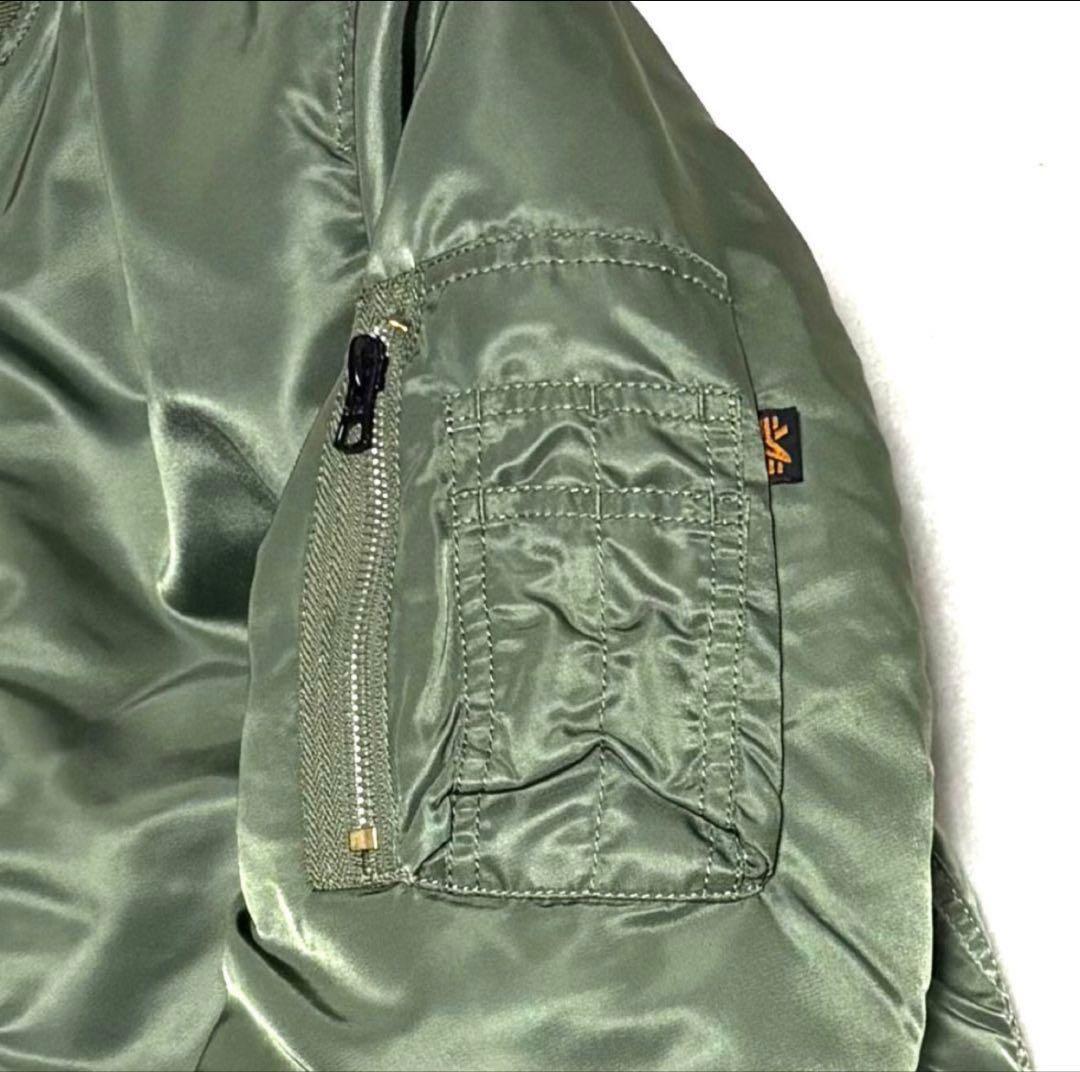 【美品✨️】 ALPHA アルファインダストリーズ MA-1 フライトジャケット