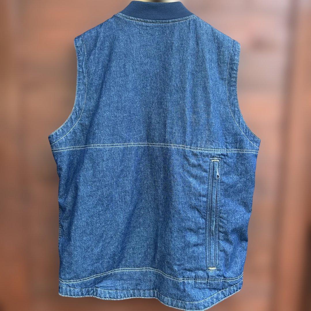 【新品未使用】PatagoniaパタゴニアM’sWork Denim VestM