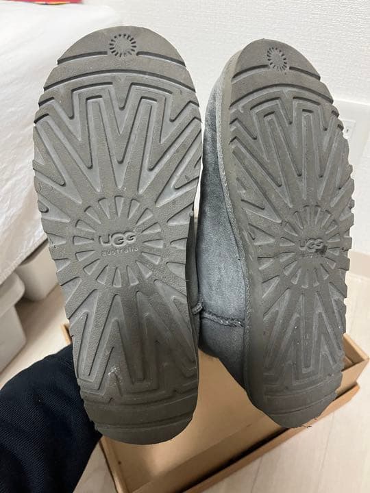 UGG ムートンブーツ　24cm グレー