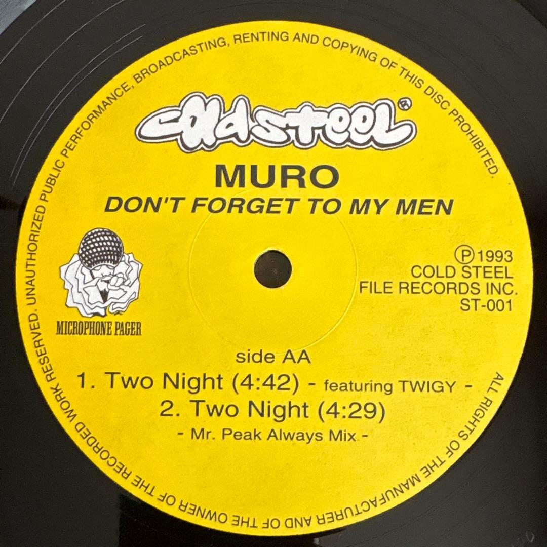 邦楽 MURO Don't Forget To My Men
