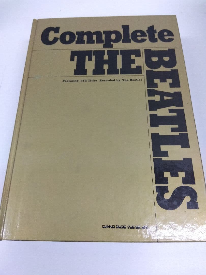 【希少・レア】Complete THE BEATLES ◆タブ譜 楽譜