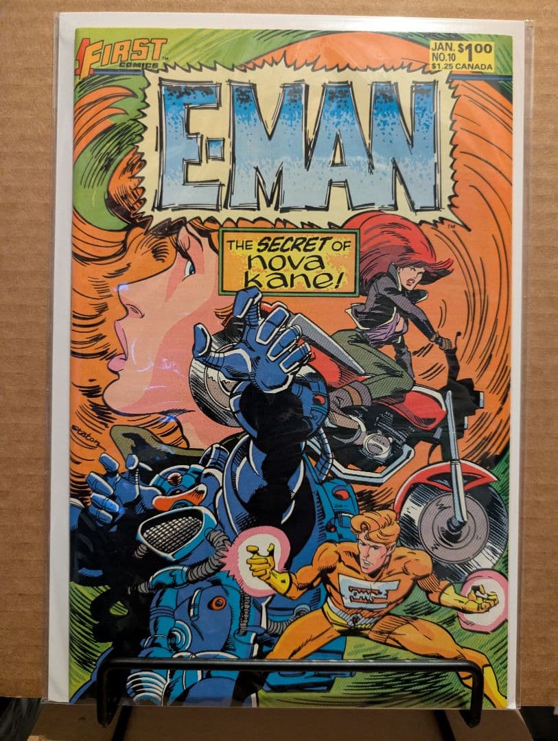アメコミリーフ E-Man Set コミック 1981年発行