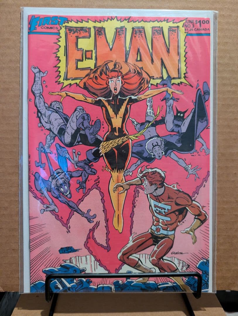 アメコミリーフ E-Man Set コミック 1981年発行
