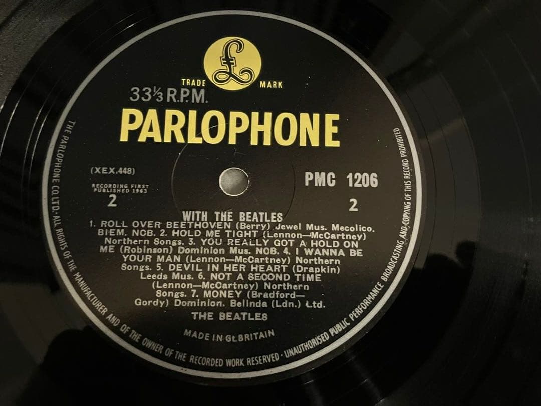 【美品】ビートルズ with the beatles MONO レコード