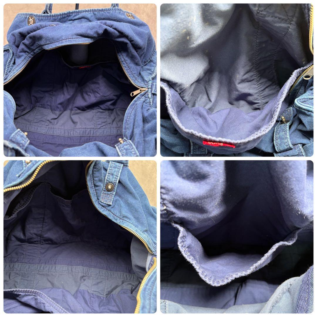 バッグ PORTER Indigo Canvas 2Way Bag Japan