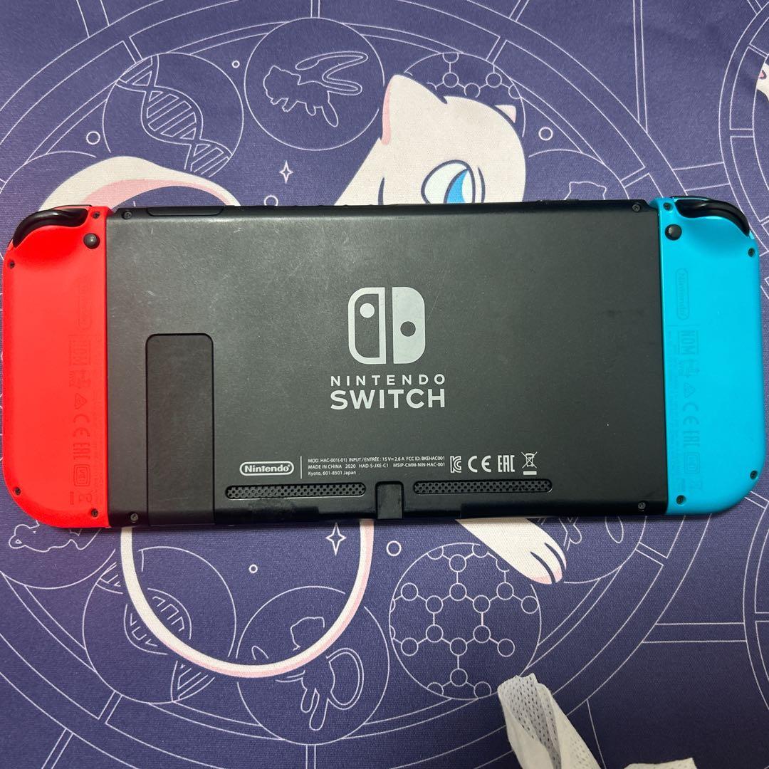 Nintendo Switch 本体 外箱に傷あり