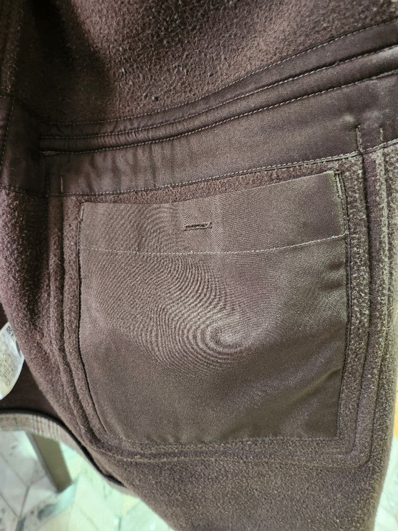 UNIQLO　JWANDERSON チェック柄 フード付きダッフルコート
