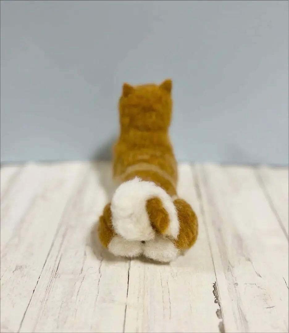 柴犬 羊毛フェルト 伏せ　手のひらサイズ　ハンドメイド