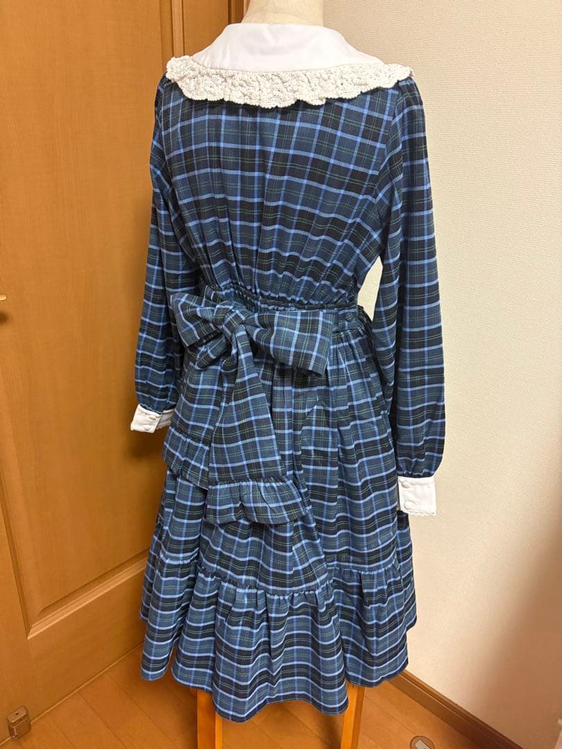 【美品】タータンチェックワンピース