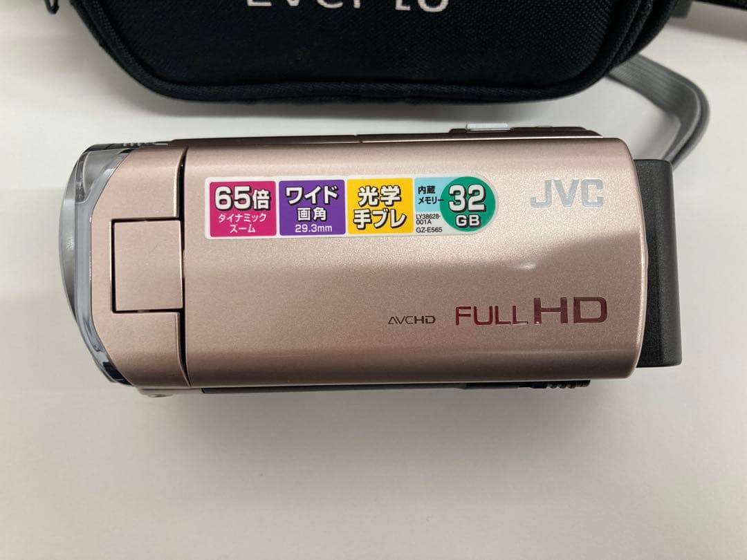 JVCケンウッド Everio GZ-E565-N ショルダーバッグ付き