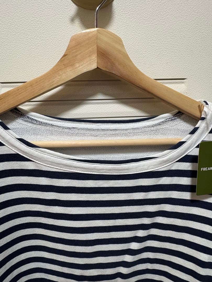 CAHLUMN Stripe French Terry ボーダー ロンT