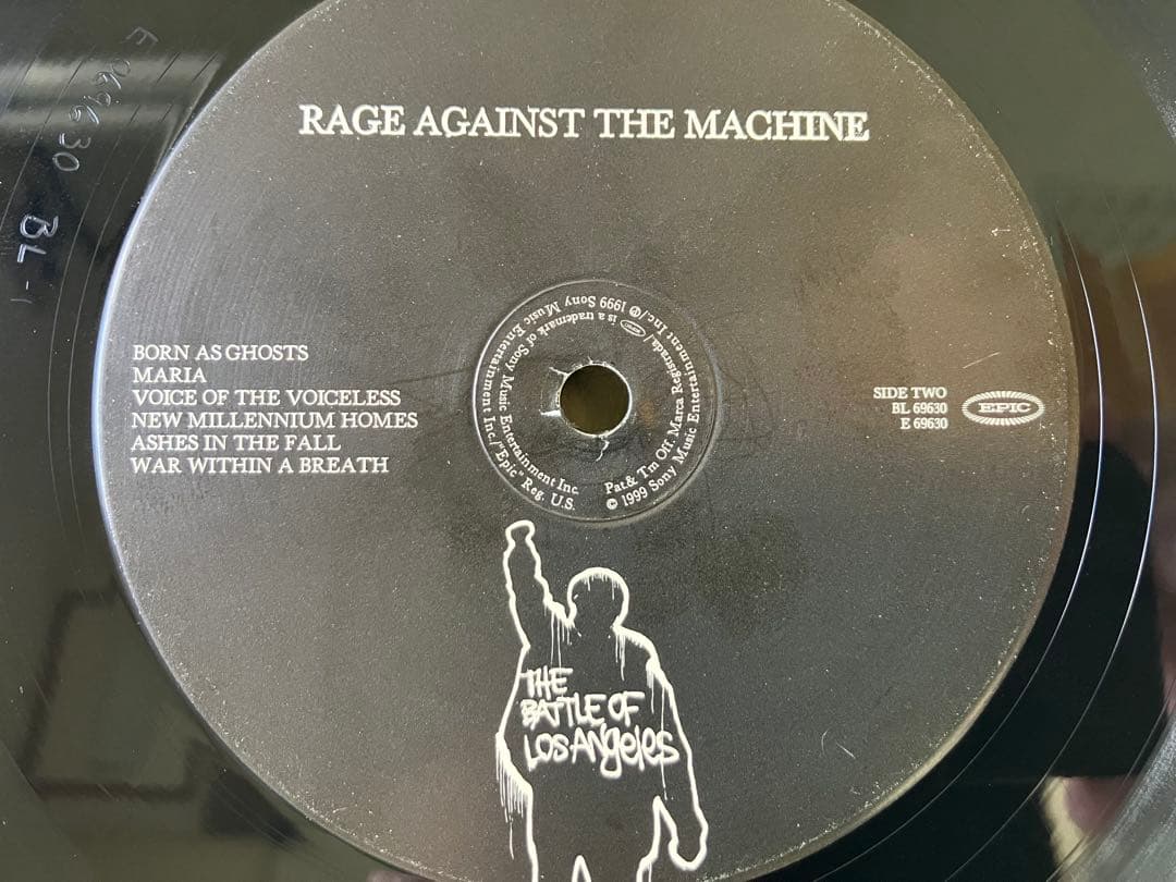 【LP】Rage Against The Machine-バトルオブロサンゼルス
