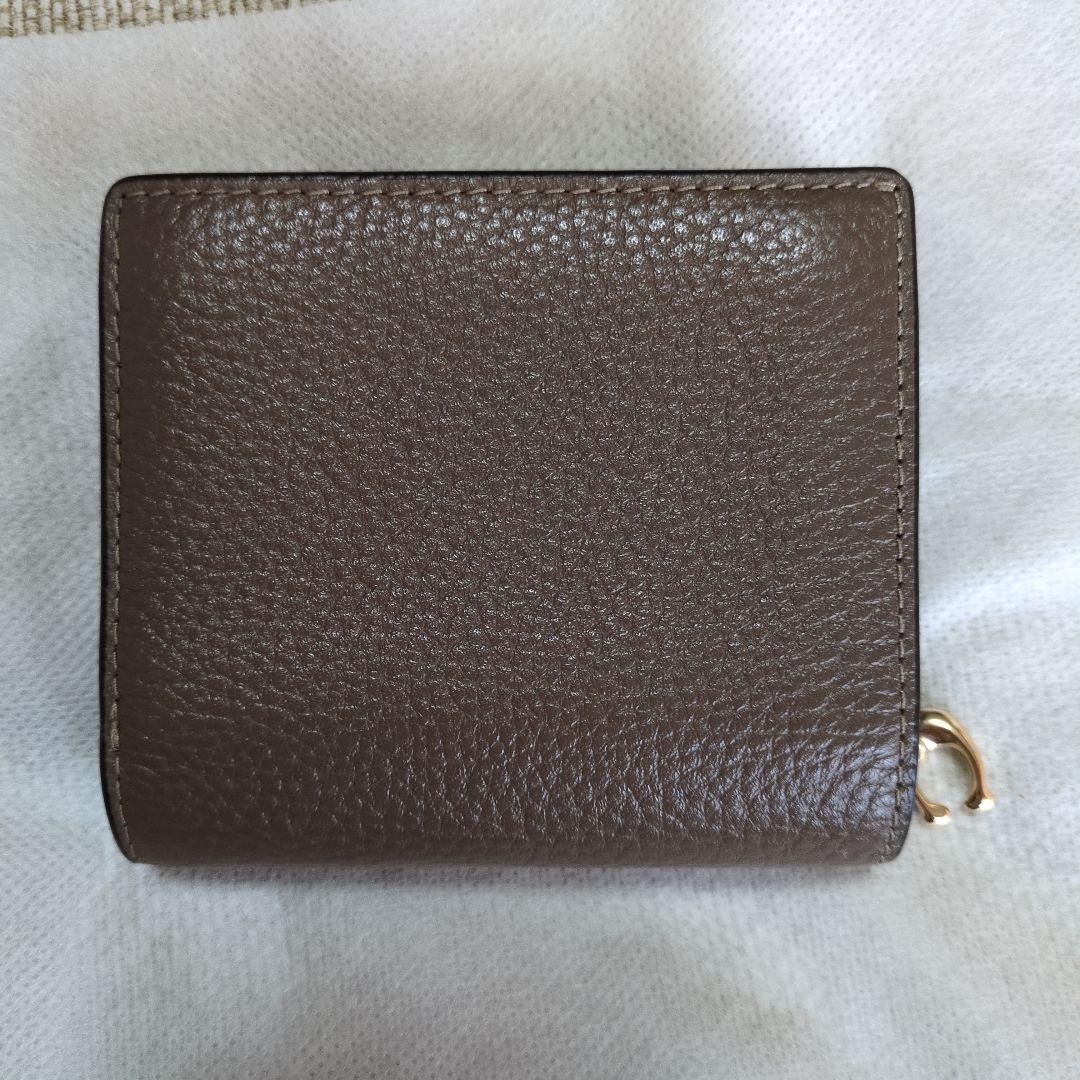 COACH ブラウン 二つ折り財布