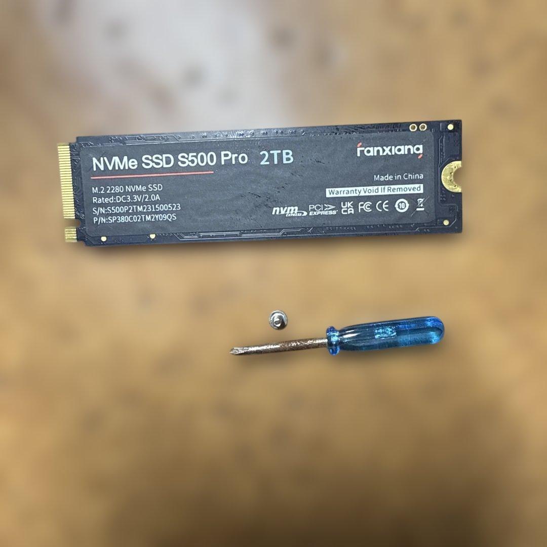 k*5様 Fanxiang S500 Pro 2TB NVMe SSD