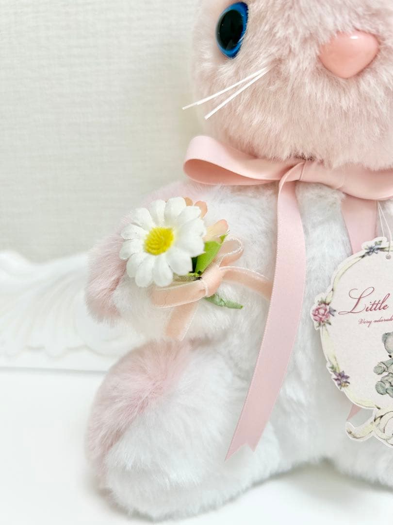 値下げ不可 Little Pink レトロ うさぎ ぬいぐるみ 新品